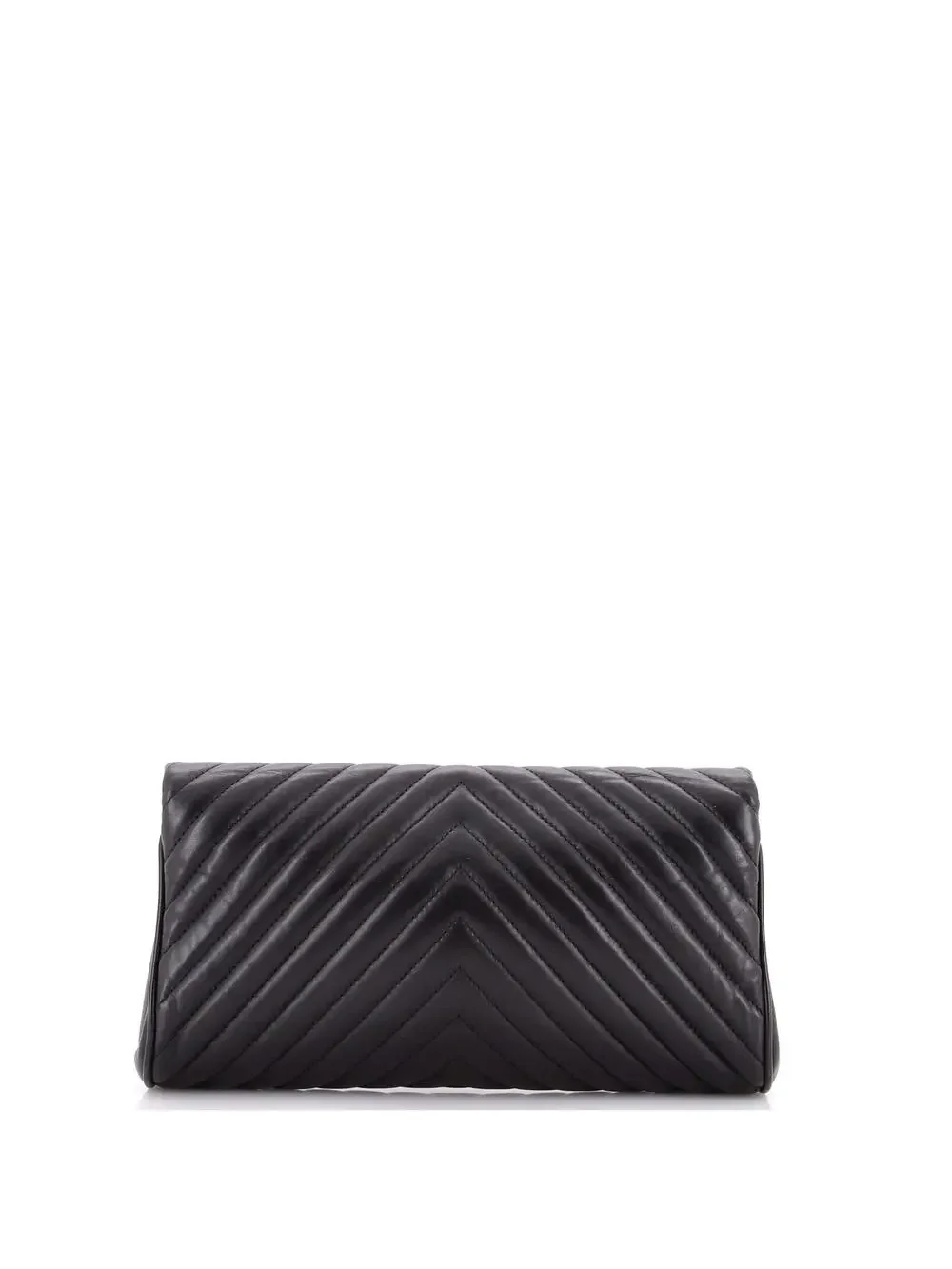 Chanel Fold Up Again Clutch Chevron #240096C29B